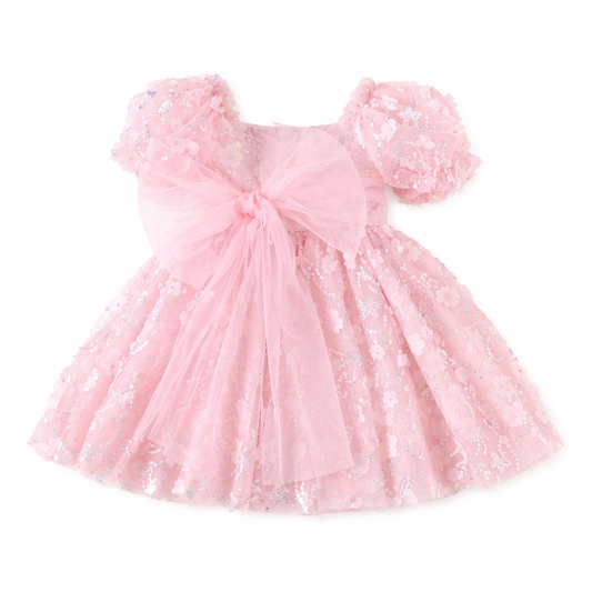 Baby Girls clothing - Margarett Sequin Appliqué Dress- Special Price