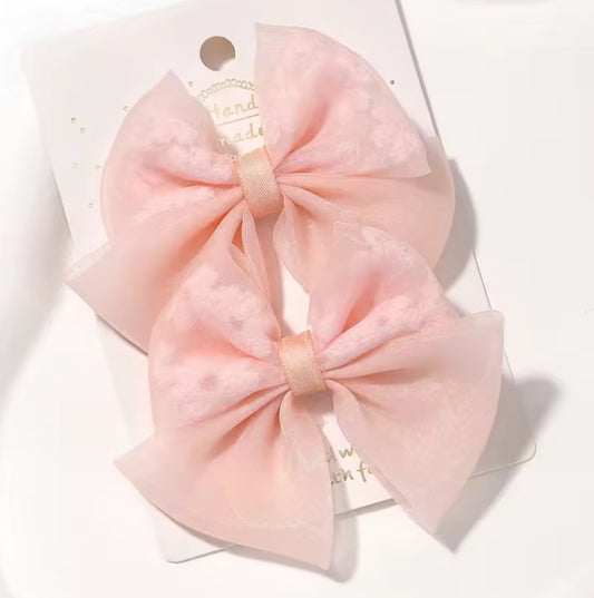 CLEARANCE- Trudy tulle  clips x 2