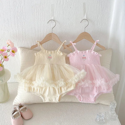 Baby girls clothing - Maddison birthday Romper - -Special Price