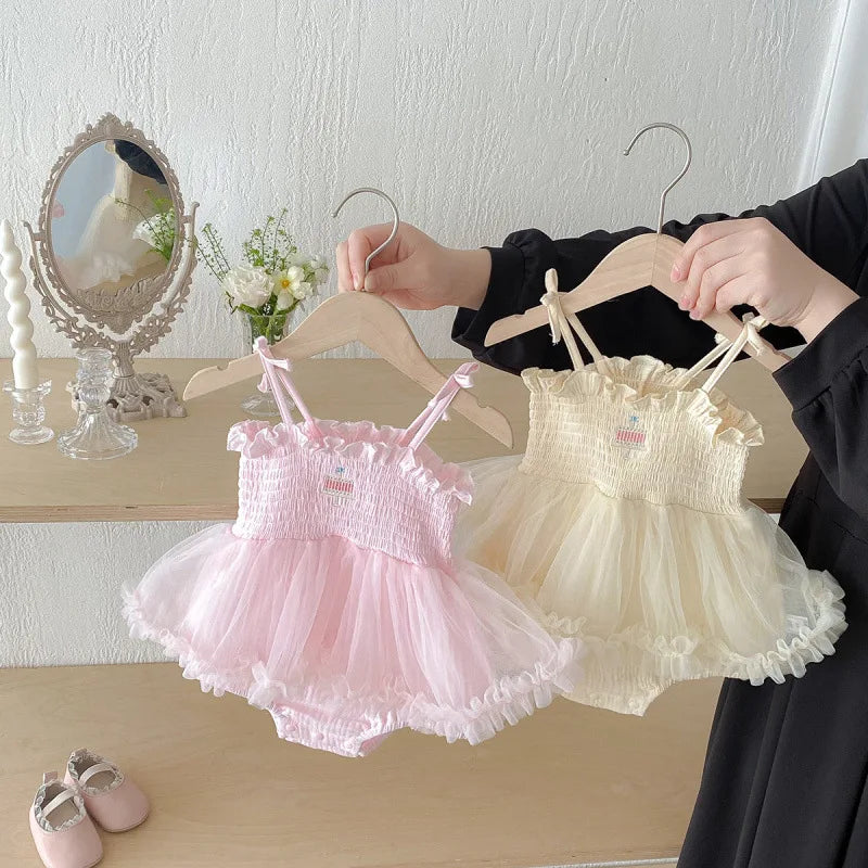 Baby girls clothing - Maddison birthday Romper - -Special Price