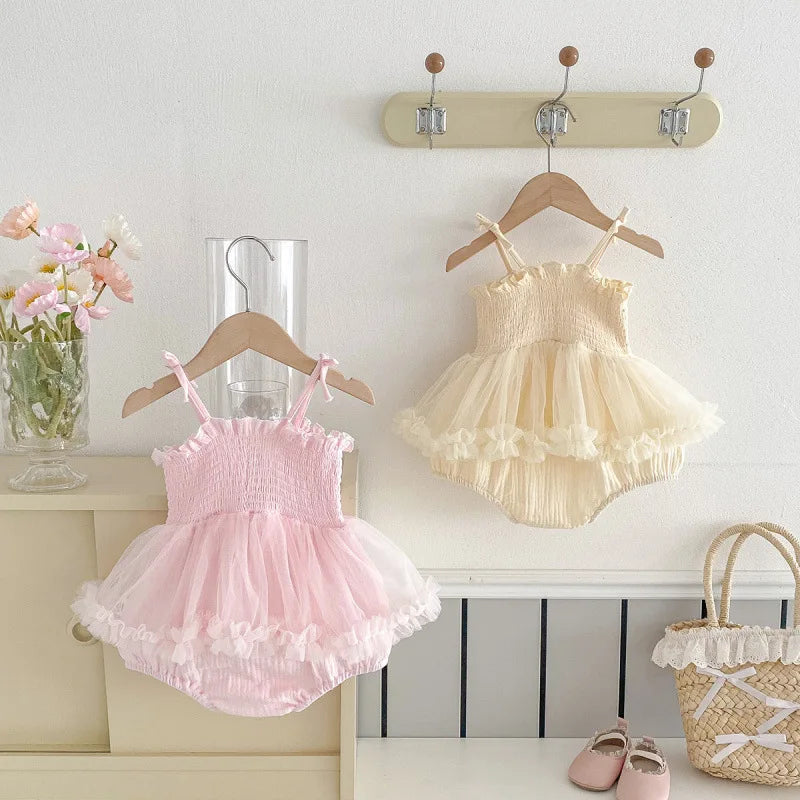 Baby girls clothing - Maddison birthday Romper - -Special Price