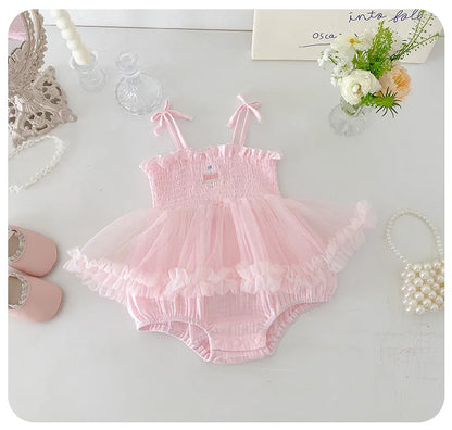 Baby girls clothing - Maddison birthday Romper - -Special Price