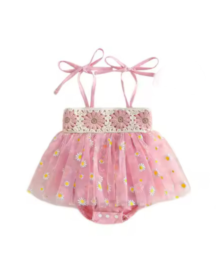 Evie -Daisy Tutu Romper - Special Price