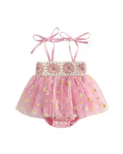 Evie -Daisy Tutu Romper - Special Price