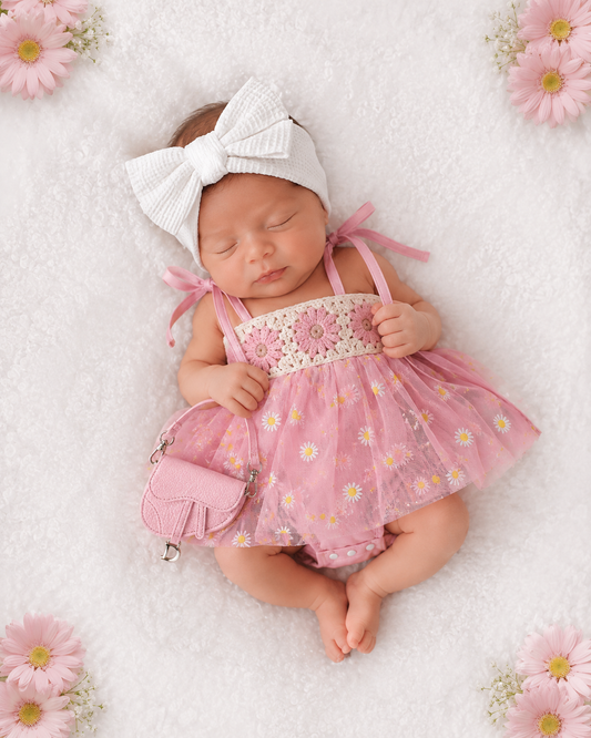 Evie -Daisy Tutu Romper - Special Price