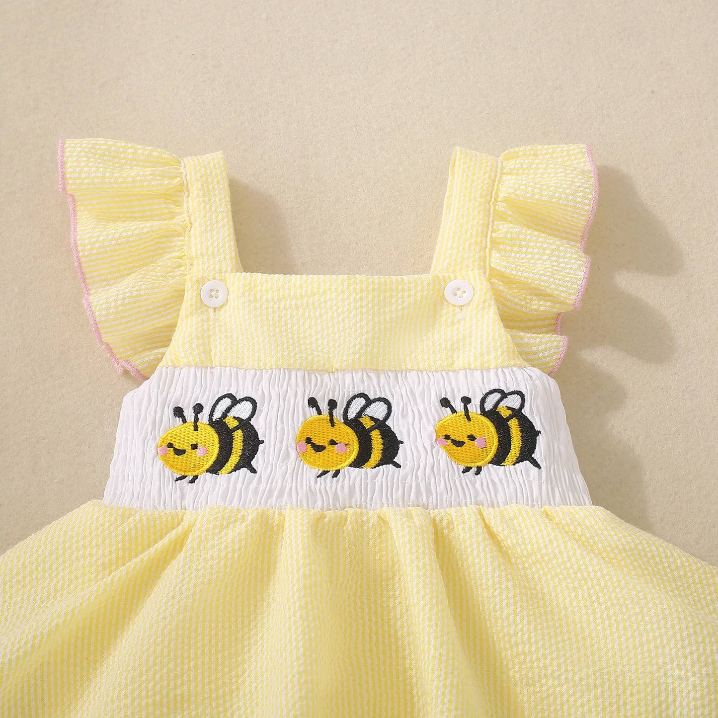 Busy Bee cotton Romper - special price