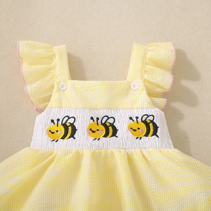 Busy Bee cotton Romper - special price