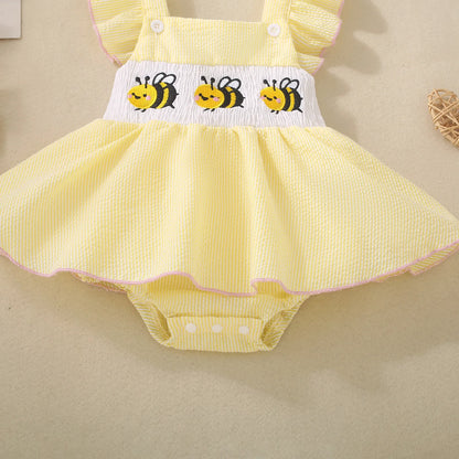 Busy Bee cotton Romper - special price