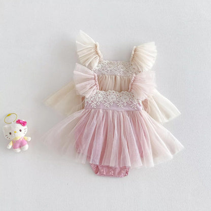 Bethany Tulle Romper - special price
