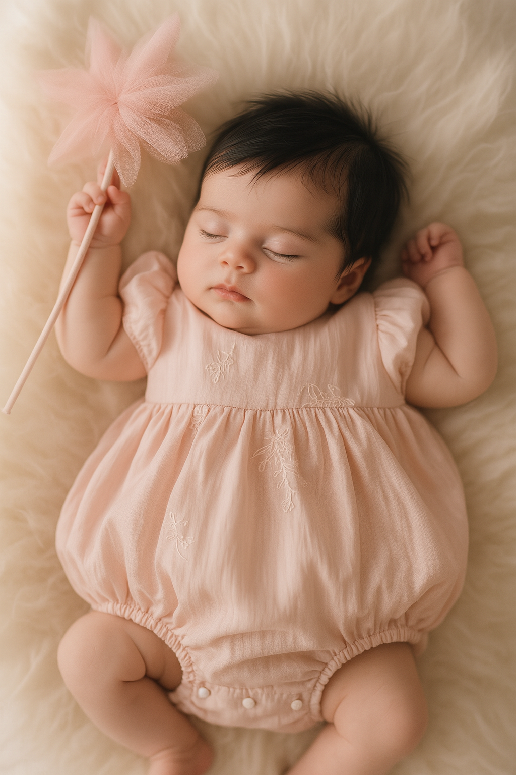 Madeline -embroidered Romper