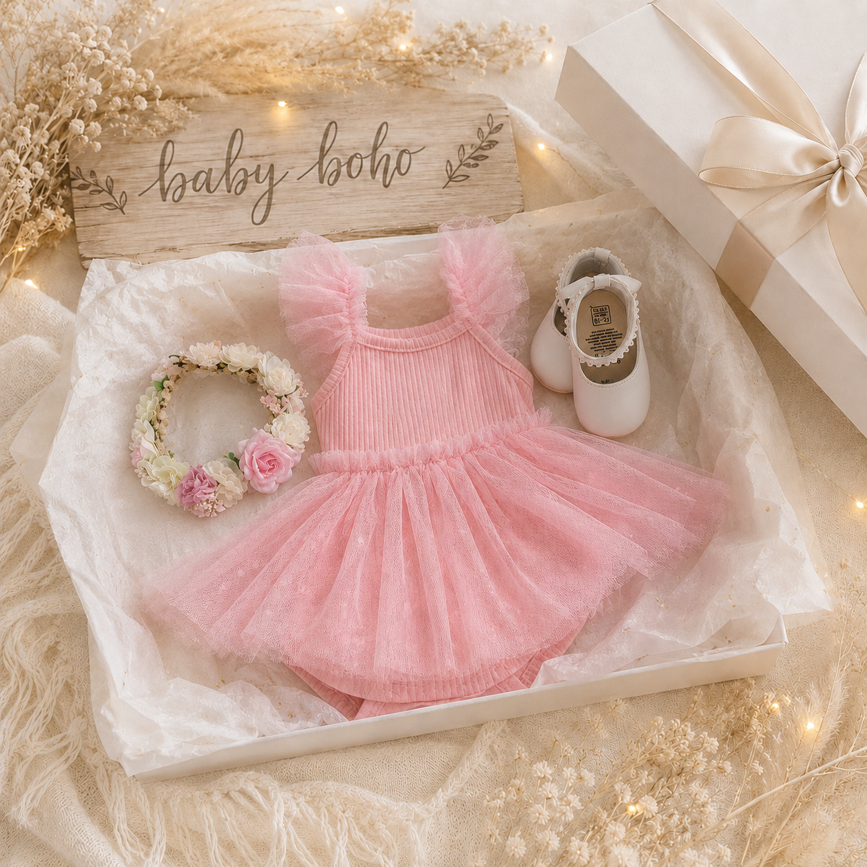 Melinda Girl’s Gift Box- 12-18 moths