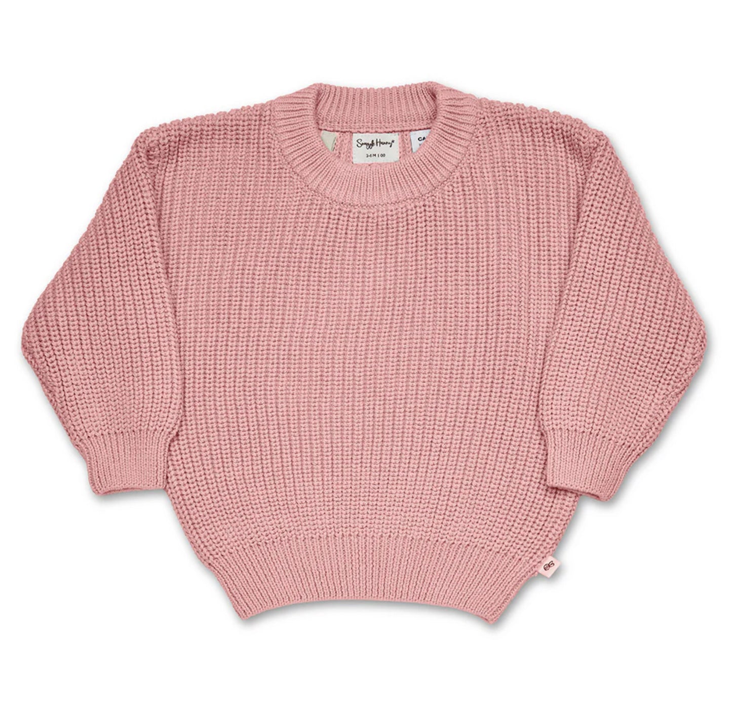 Rosa Oversized Cotton Knit Jumper -special price- Dusty Rose
