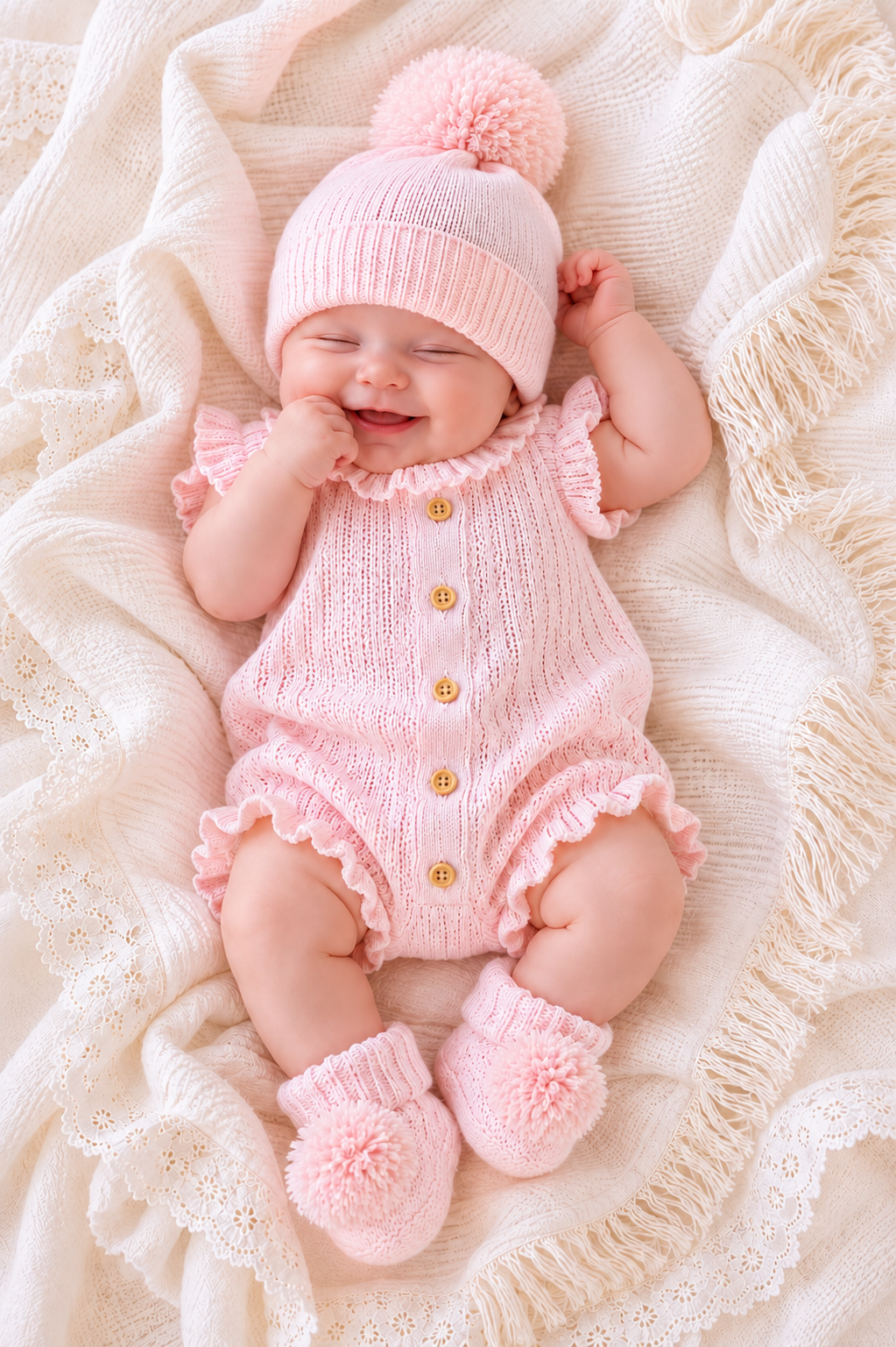 Samantha Romper - Pink -Special Price