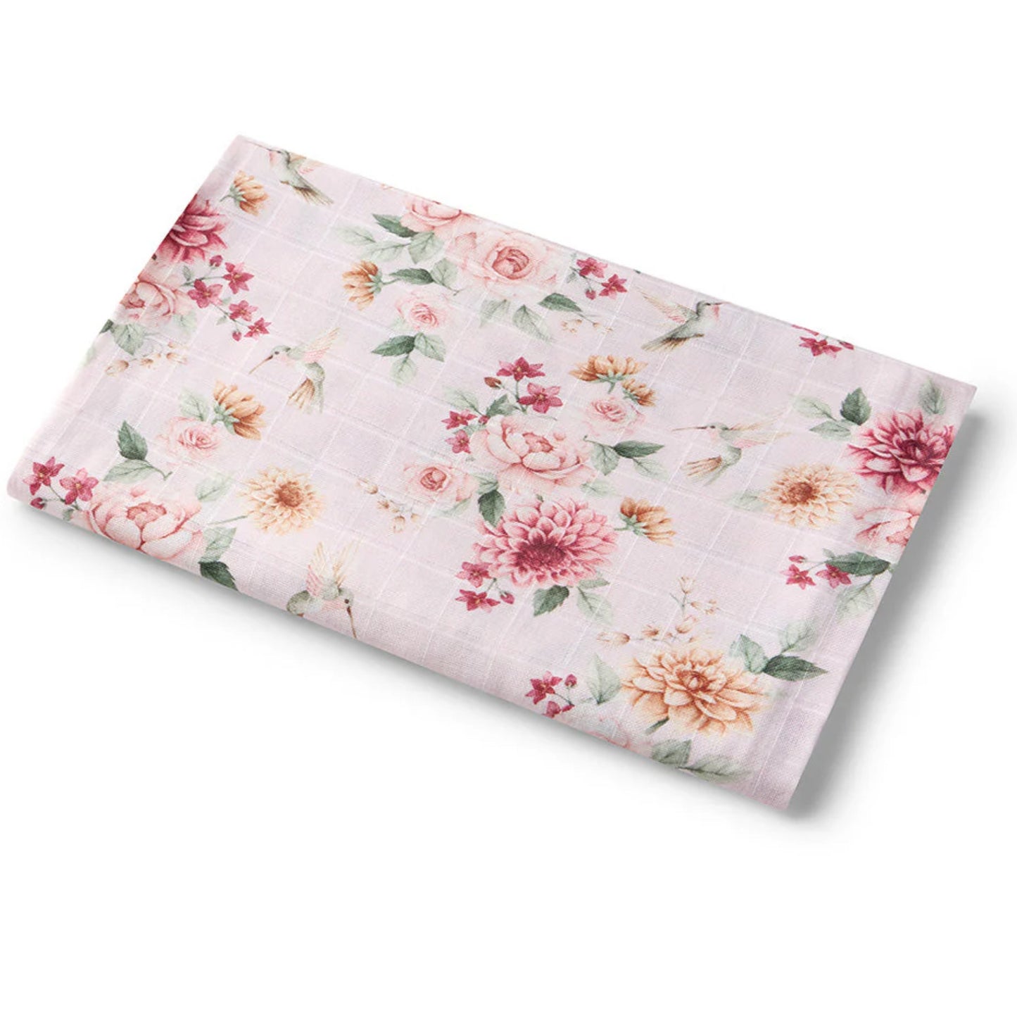Birds & Blooms Organic Muslin Wrap