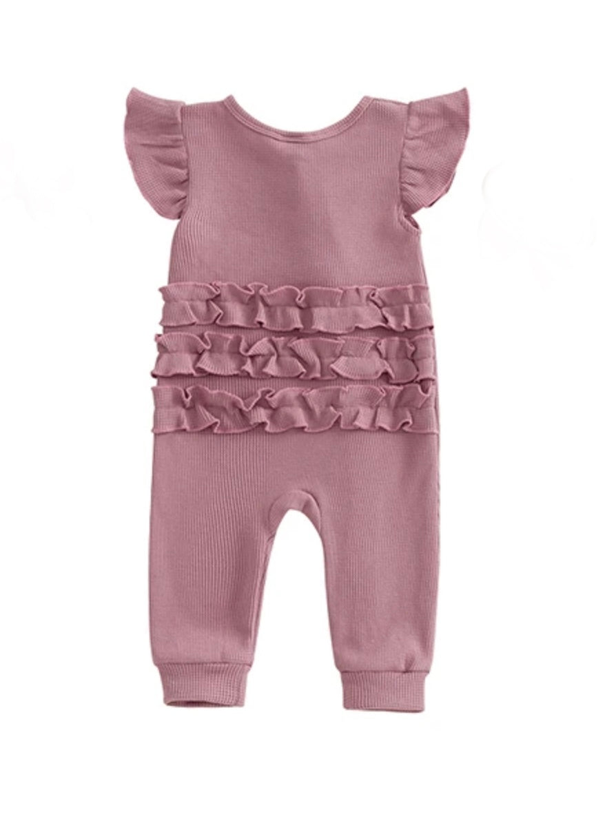 CLEARANCE - Jasmine waffle Romper