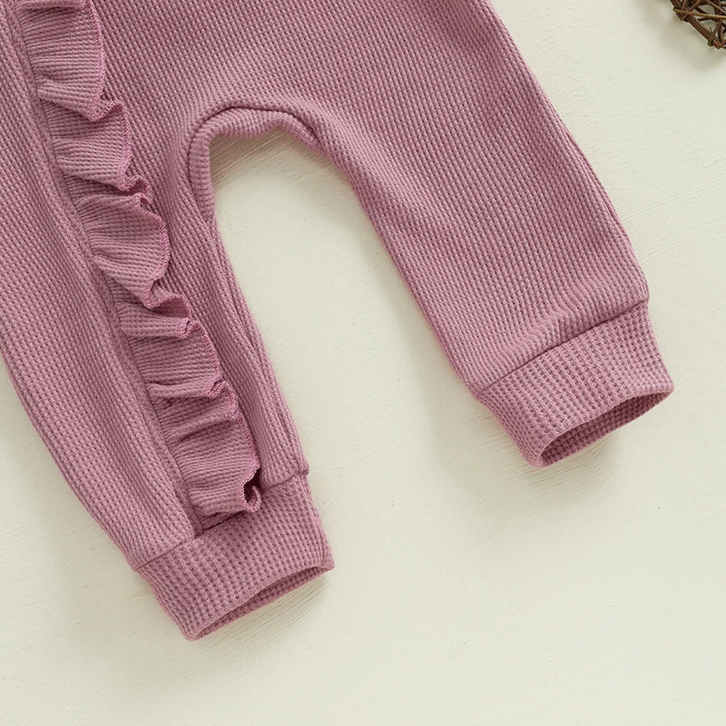 CLEARANCE - Jasmine waffle Romper