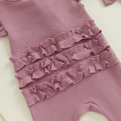 CLEARANCE - Jasmine waffle Romper