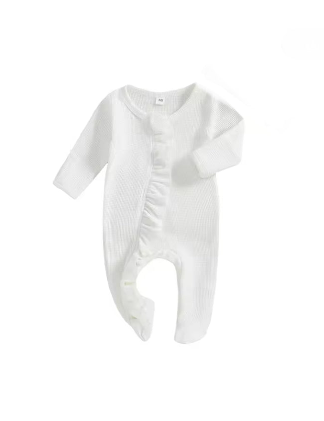 Kayla ruffle cotton Romper play suit  Set- special price