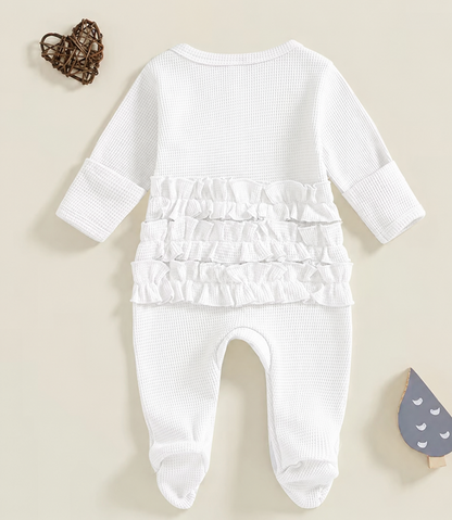 Kayla ruffle cotton Romper play suit  Set- special price