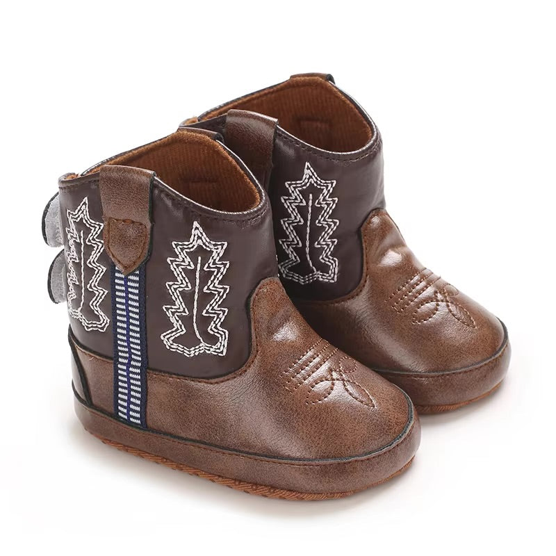 Taylor cowboy/girl ankle Boots- pre-walkers Special price