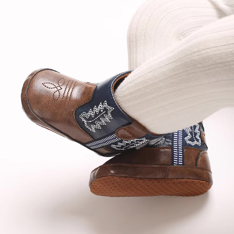 Taylor cowboy/girl ankle Boots- pre-walkers Special price