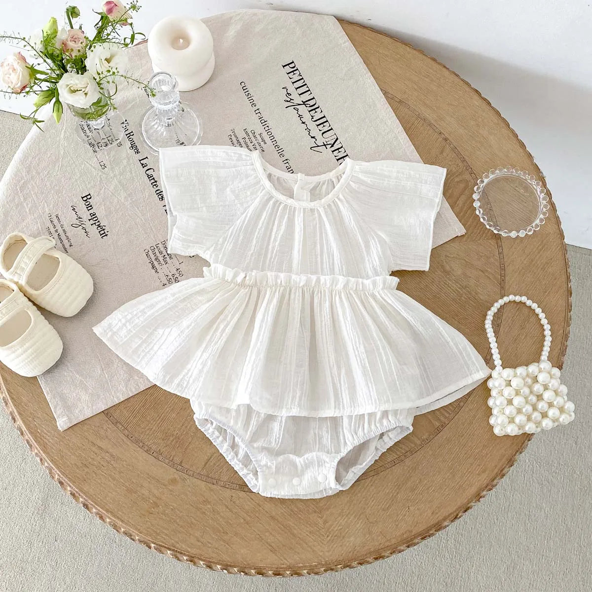 Bethany - cotton Romper - special price