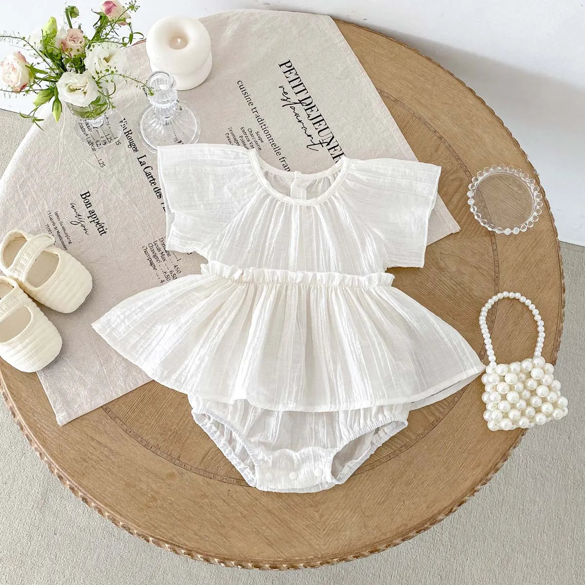 Bethany - cotton Romper - special price