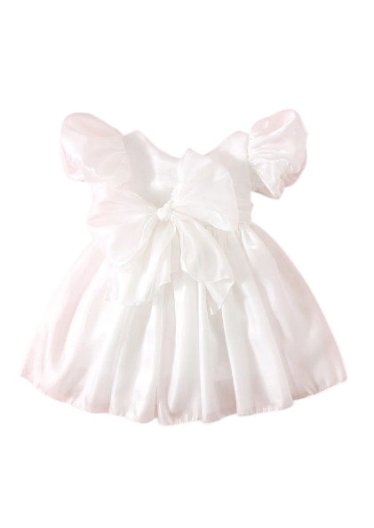 Carolina Organza Dress- White