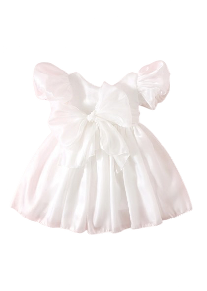 Carolina Organza Dress- White