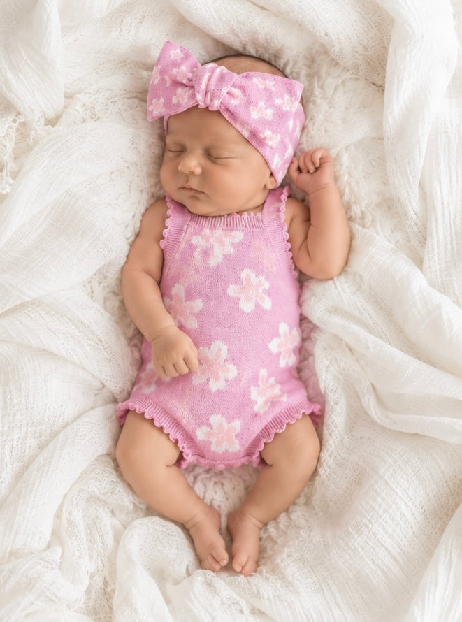 Tarni knit romper Set - special price