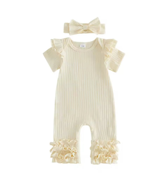 Lucia cotton play suit set