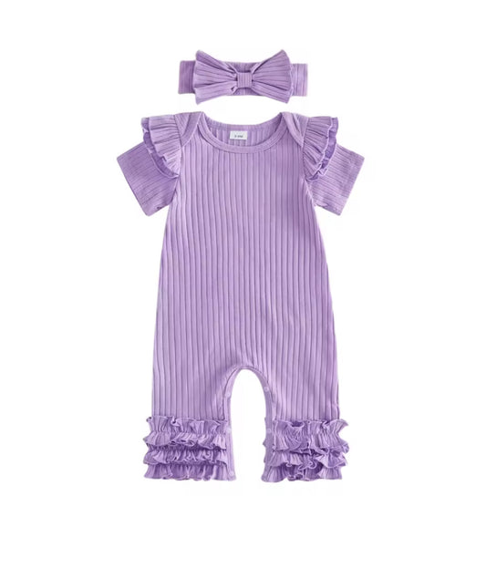 Lucia cotton play suit set