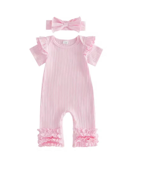 Lucia cotton play suit set
