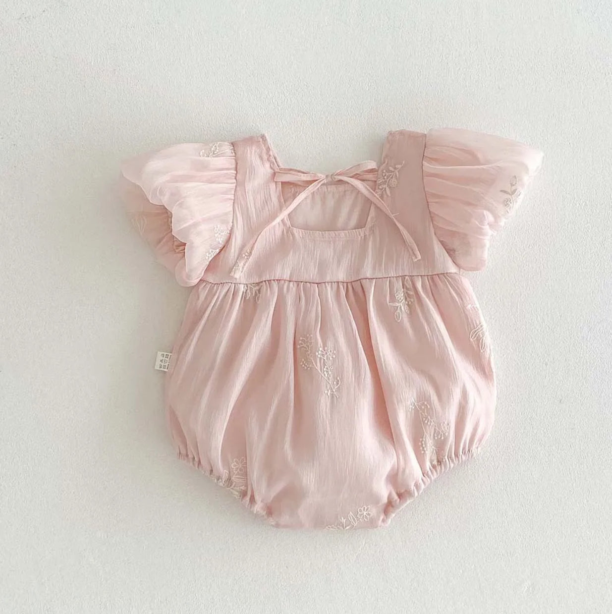 Madeline -embroidered Romper