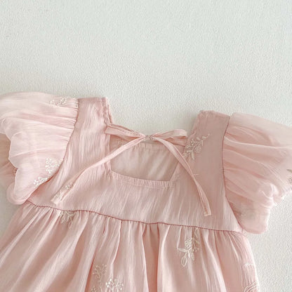 Madeline -embroidered Romper