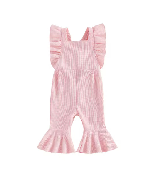Abbie cotton ribbed playsuit