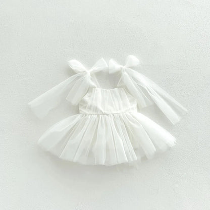 Maisey whimsical Romper - White