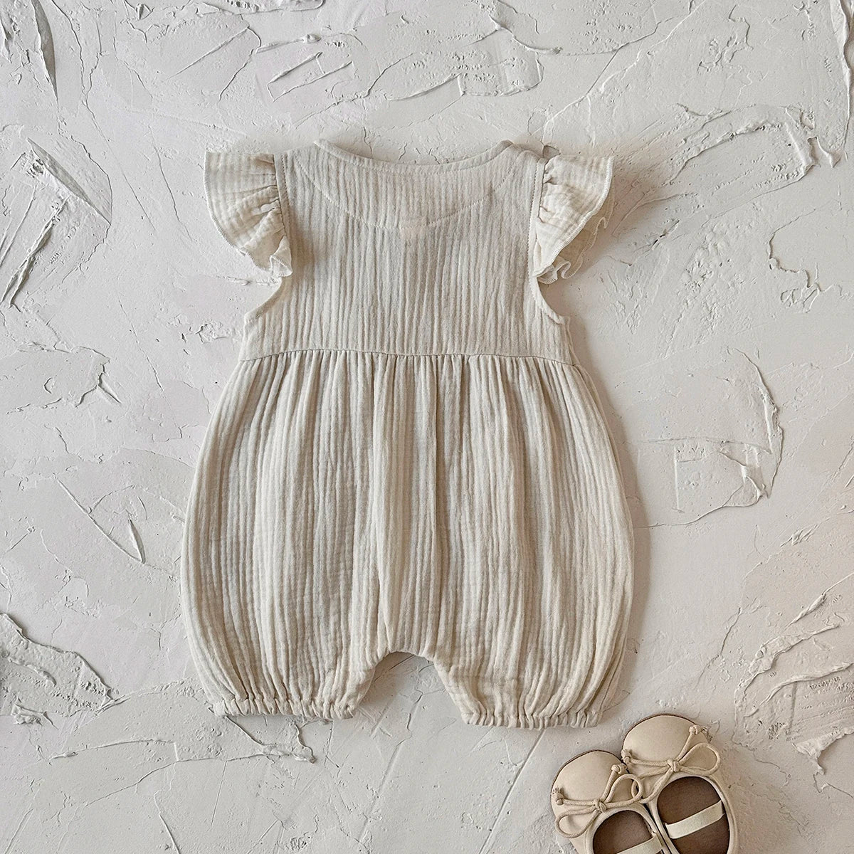 Celine cotton ribbed playsuit