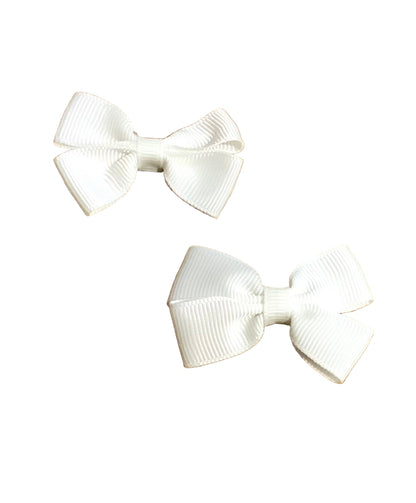 Rosalee - tiny bow clips -2 clios
