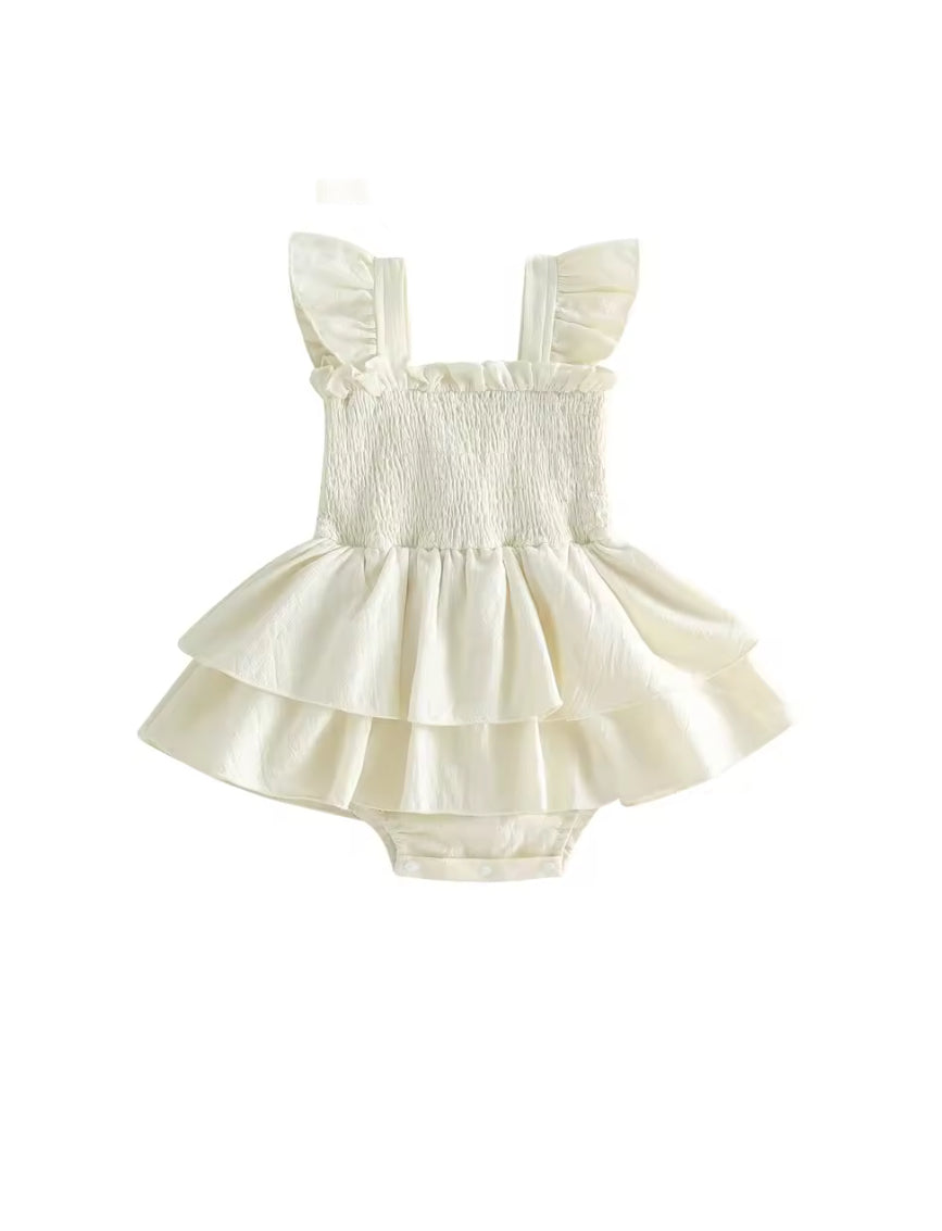Connie cotton Romper