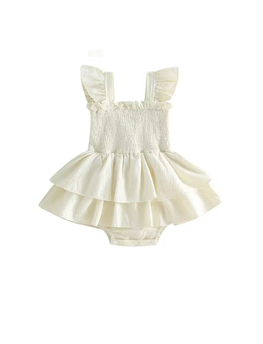 Connie cotton Romper