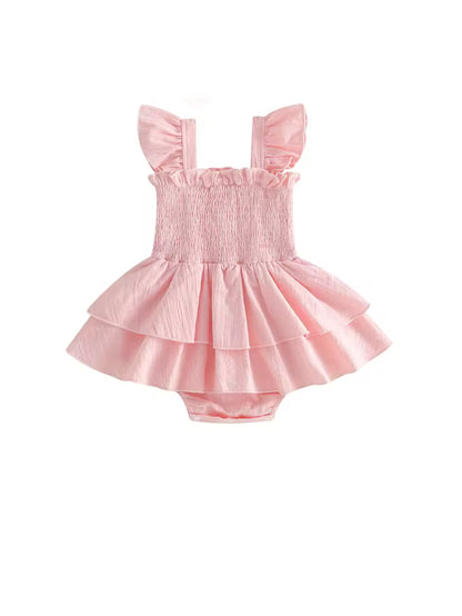 Connie cotton Romper