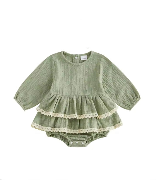 Crystal cotton Romper