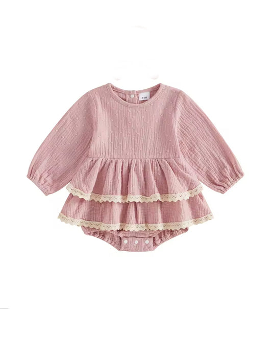 Crystal cotton Romper