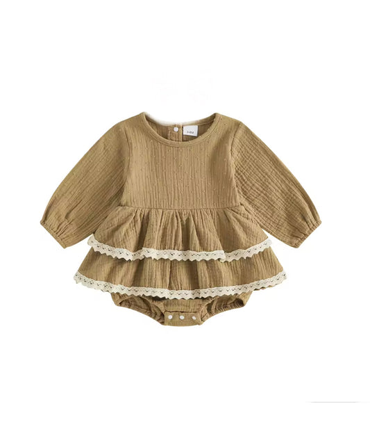 Crystal cotton Romper
