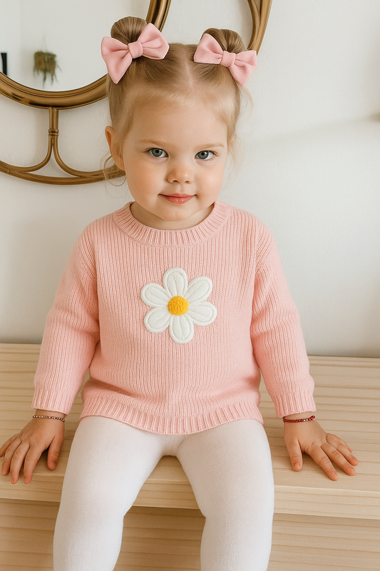 Sheridan - 3d flower cotton Jumoer