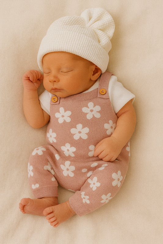 Ava - flower print Romper