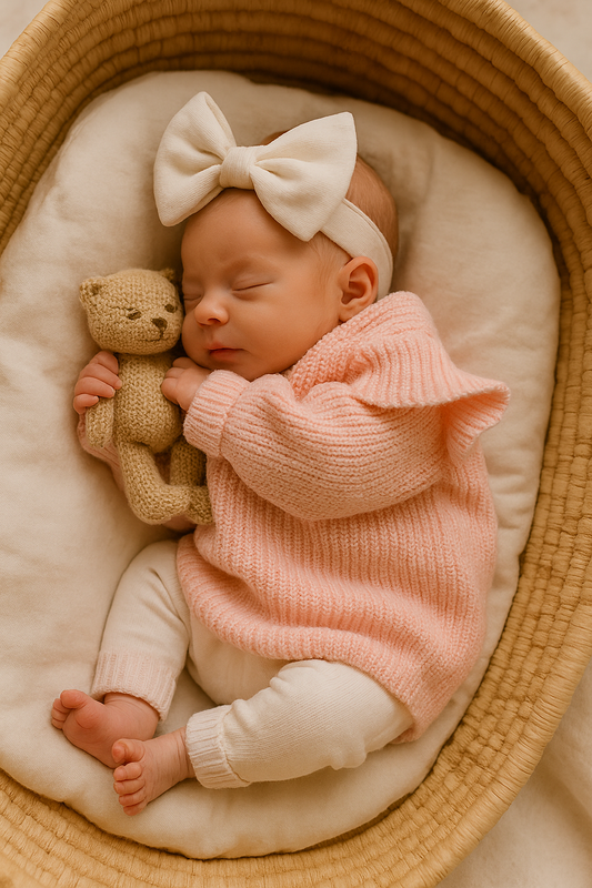 Flutter cotton Jumper- Light Pink