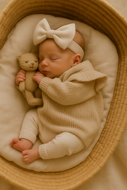 Flutter cotton Jumper- Beige
