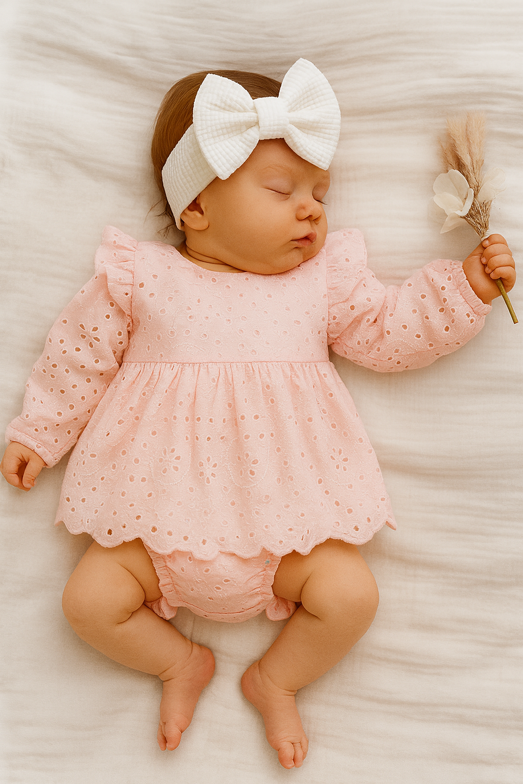 Adel cotton Set - Pink